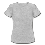 T-Shirt Druck Frauen T-Shirt grau